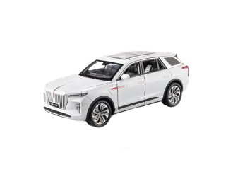 Macheta auto Hongqi H9, 1:24, metal, cu sunete si lumini, ZJA357772