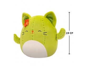 Jucarie de plus 19 cm, Ms. Miss pisica-cactus verde, Squishmallows