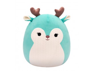 Jucarie de plus 30 cm, Lopsang cerb azuriu, Squishmallows