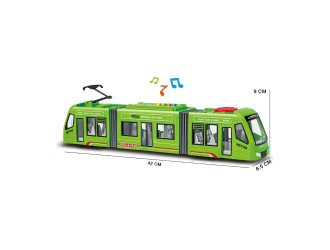 Tramvai cu frictiune, sunete si lumini, 1:16, jstoys, ZJA352342