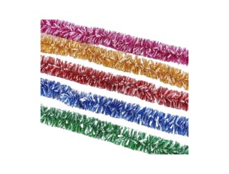 Beteala brad, diverse culori cu fisii albe 9x200 cm, ZJA360436