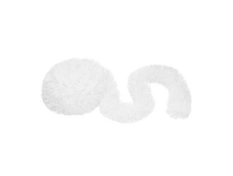 Beteala brad alb stralucitoare 8x200 cm, ZJA360435