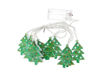 Ghirlanda luminoasa Braduti 2m, 10 luminite, alb cald, (baterii 2AA) ZJA360456