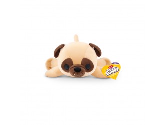 Jucarie de plus Hug-A-Lumps, medie, 1,5 kg, Zuru, Pug (Olly), Mops