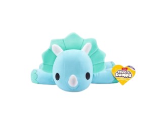 Jucarie de plus Hug-A-Lumps, medie, 1,5 kg, Zuru, Dino (Delilah), Dinosaur