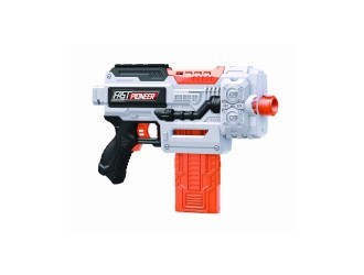Blaster de jucarie electric cu gloante din spuma, 24 proiectile, Fast Pioneer