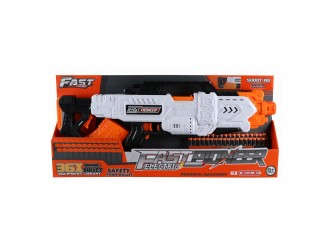 Blaster de jucarie electric cu gloante din spuma, 36 proiectile, Fast Pioneer