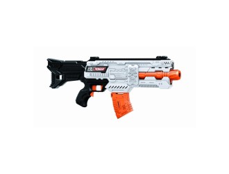 Blaster de jucarie electric cu gloante din spuma, 36 proiectile, Fast Pioneer