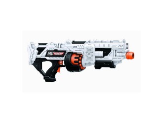 Blaster de jucarie electric cu gloante din spuma, 36 proiectile, cilindru rotativ, Fast Pioneer