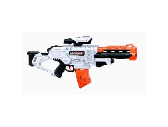 Blaster de jucarie electric cu gloante din spuma, 36 proiectile, Fast Pioneer
