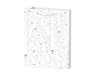 Punga pentru cadou Picaturi 26x10x32 cm 4 culori, ZJA361875