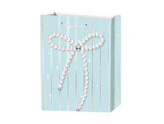  Punga pentru cadou pastel cu fundita 30x12x41,5 cm 4 culori, ZJA361873