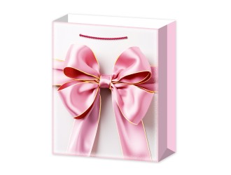 Punga pentru cadou Fundita stralucitoare 30x12x41,5 cm 4 culori, ZJA361874