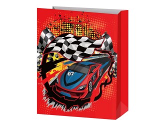 Punga pentru cadou Masini 30x12x41,5 cm 4 tipuri, ZJA361879