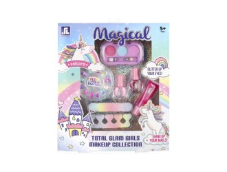 Set cu diverse produse de machiaj Magical Unicorn, ZJA293661