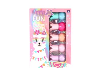 Set cu 5 lacuri de  unghii diverse culori Lamma Fun, ZJA293726