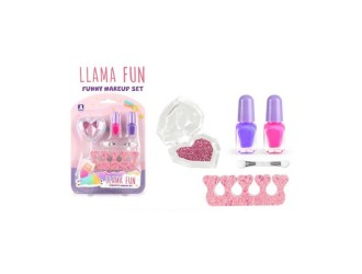 Set cu 2 lacuri de unghii, sclipici, aplicator si burete unghii, ZJA359842
