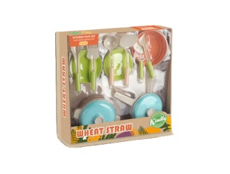 Set de joaca Vase de bucatarie si ustensile 14 el., ZJA341310