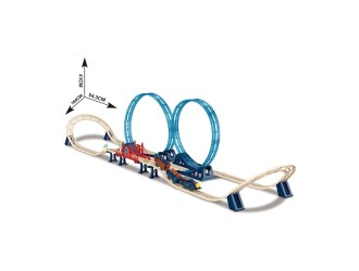 Set de joaca Cale ferata, Tren cu sunete, pod si doua bucle, ZJA330060