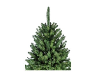 Brad de Craciun artificial "Alpine", Aspect Natural, verde, 150cm, 505 crengute, suport inclus