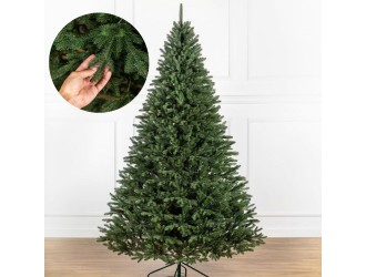 Brad de Craciun artificial  Premium RealTouch "Alpine", Aspect Natural, 210cm, 1026 crengute, suport inclus