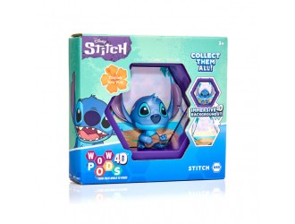Figurina de colectie WOW! PODS 4D Stitch cu chitara 10 cm