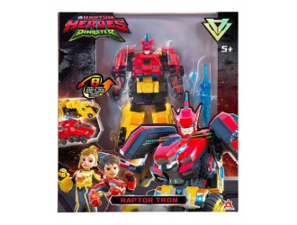 Robot-Transformer Dinoster – Raptor Tron (2 masini)