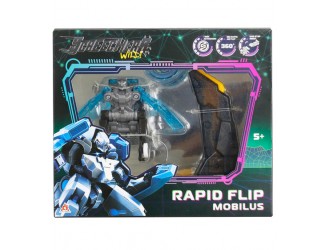 Set robot-transformer Rapid Flip Mobilus, Screechers Wild! S5 L0.5