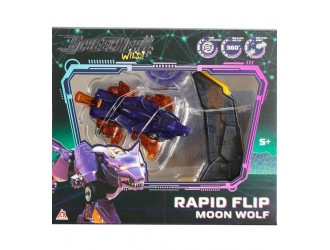 Set robot-transformer Rapid Flip Moon Wolf, Screechers Wild! S5 L0.5