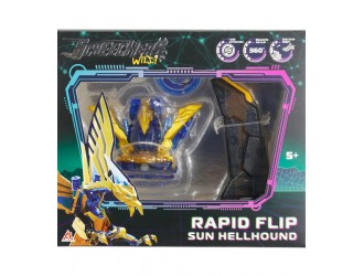 Set robot-transformer Rapid Flip Sun Hellhound, Screechers Wild! S5 L0.5