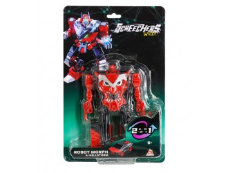 Jucarie robot-transformer Robot Morph Ai Hellstorm, Screechers Wild! S5
