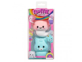 Set 2 jucarii antistres Fluffie Stuffiez seria Minis diverse tipuri 