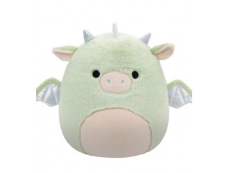 Jucarie de plus 30 cm, Drew, dragon verde menta, Squishmallows