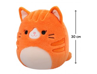 Jucarie de plus 30 cm, Gigi, pisicuta portocalie, Squishmallows
