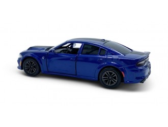 Macheta auto Dodge Charger, Blue / Black, 1:36, mecanism pull-back, LHD, TAYUMO