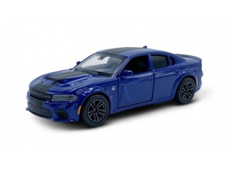Macheta auto Dodge Charger, Blue / Black, 1:36, mecanism pull-back, LHD, TAYUMO