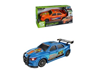 Masina de curse albastra cu sunete si lumini, 1:20, jstoys, ZJA364042