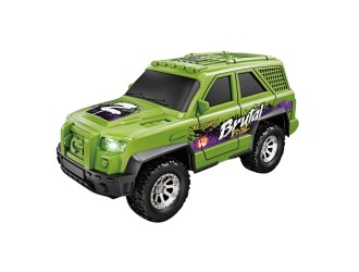 Masina verde jeep, cu sunete si lumini, 1:20, jstoys, ZJA364034