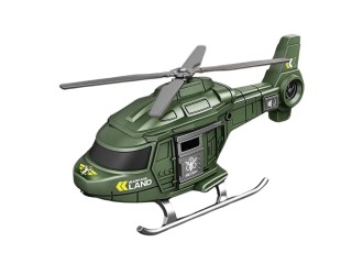 Elicopter militar cu frictiune, sunete si lumini, 1:20, jstoys , ZJA363889