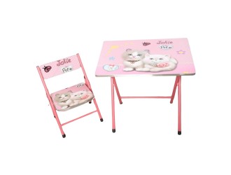 Masa cu scaun mov Pisicute, ZJA364935