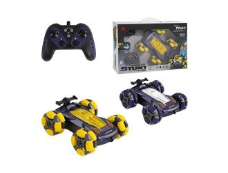 Masina Drift Stunt cu RC, sunete, lumini, efect fum, control viteza, acumul., 3.7V, mov, ZJA355672