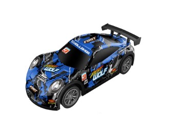 Masina Sport Car cu RC, corp luminos, acumul. 3.7V, albastru, ZJA355675