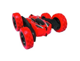 Masina Stunt Racer cu RC, lumini, efect fum, rotatie 360, acumul. 3.7V, rosu, ZJA355682
