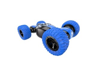 Masina Stunt cu RC, roti mari,rotatie 360, acumul. 3.7V, albastru, ZJA248511