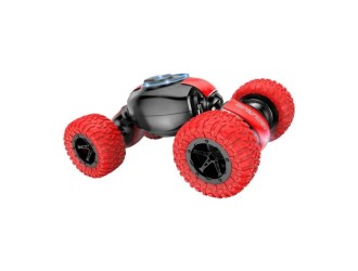 Masina Stunt cu RC, roti mari,rotatie 360, acumul. 3.7V, rosu, ZJA248511