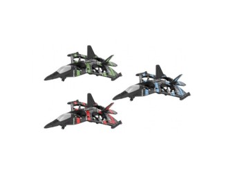 Avion-Drona cu RC, functii viteza, aterizare, rotatie 360, acumul. 3.7V, verde, ZJA347451