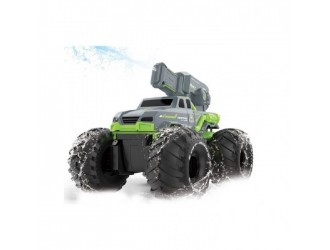 Masina Shot Racing cu RC, lansator apa, rezervor 150ml, acumul. 3.7V, verde, ZJA356670