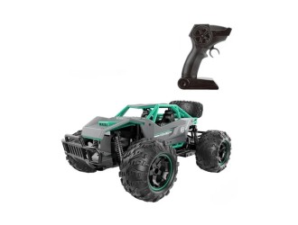 Masina metal Sprint 4x4 Off Road cu RC, viteza, acumulator, verde, ZJA316311