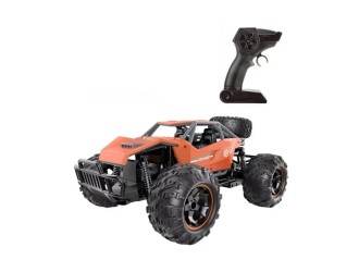 Masina metal Sprint 4x4 Off Road cu RC, viteza, acumulator, oranj, ZJA316311