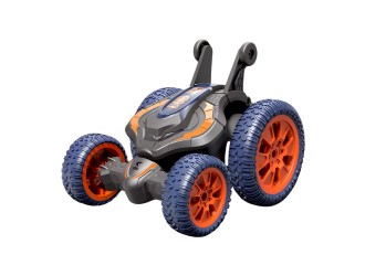 Masina Stunt cu RC, lumini, rostogolire, acumulator, oranj, ZJA362006